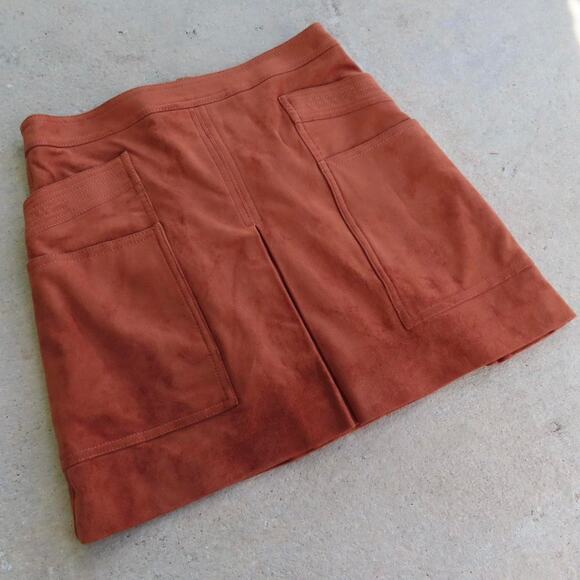 Burnt orange bcbg suede - Picture 1 of 8